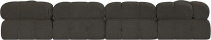 Meridian Furniture 611Brown-S136A Ames Collection Modern | Contemporary Modular - Image 4