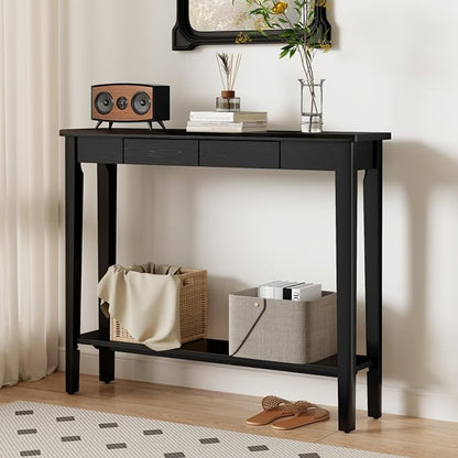 AQIMUELE Wood Console Table by AQIMUELE