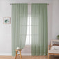 Simplebrand Sheer Curtains 72 Inches Long 2 Panels by Simplebrand