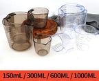 7x Stainless Steel Measuring Cups with 6x Measure Spoons Set,4x Plastic Measurings Cups for Liquids,Kitchen Gadgets for Cooking & Baking Utensils(17Pcs)