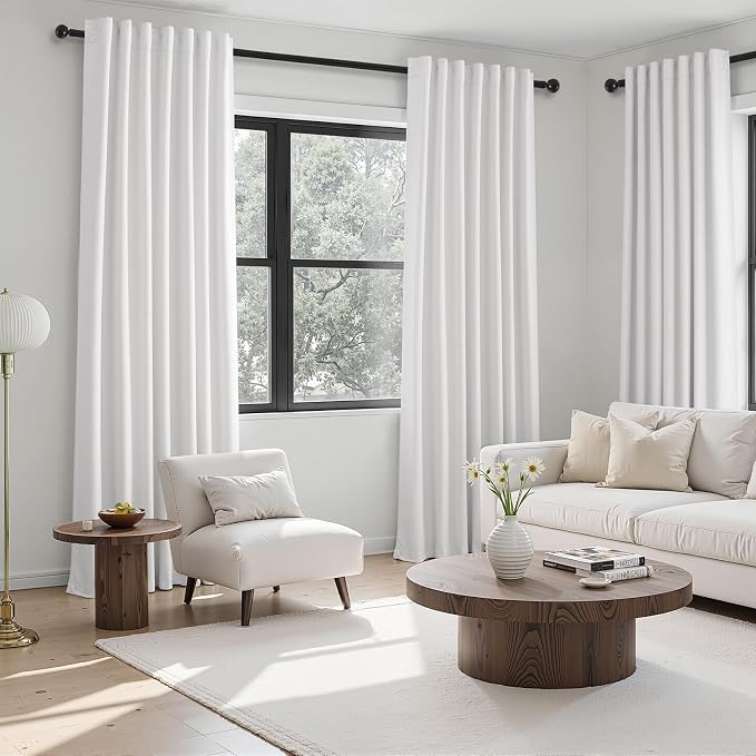Topfinel 132 Inch Blackout Curtains by Topfinel