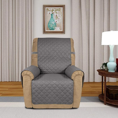 PureFit Reversible Recliner Chair Covers Couch Covers - Image 2