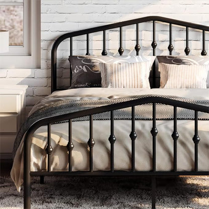 SHA CERLIN Full Size Metal Platform Bed Frame by SHACERLIN