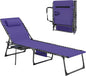 Outsunny Folding Chaise Lounge Chair Outdoor Tanning Chair by Outsunny