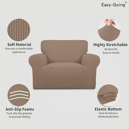 Easy-Going Stretch Oversized Chair Slipcover - Image 3