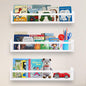 AZSKY Nursery Bookshelves White, 24 Inch Floating Bookshelves by AZSKYMakeyourlifebetter