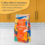 Kahawa 1893 Whole Bean Coffee Medium Roast Kenyan Blend 12 Oz - As Seen on Shark Tank, High Antioxidants, Naturally Sweet, Organically Grown, Ethically & Sustainably Sourced