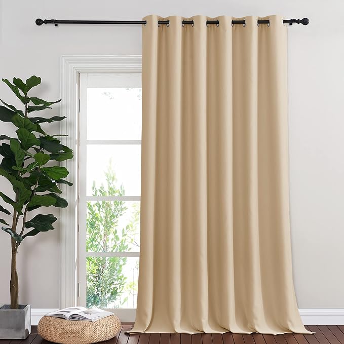 NICETOWN Sliding Door Curtain Window Treatment by NICETOWN