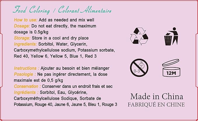 Food Coloring Liquid - Vibrant Color Food Coloring for Cake Decorating, Baking, Easter Egg, Icing - Tasteless Food Color Dye for Fondant, Cooking, Slime, Airbrush (Green, 8 Fl.oz)