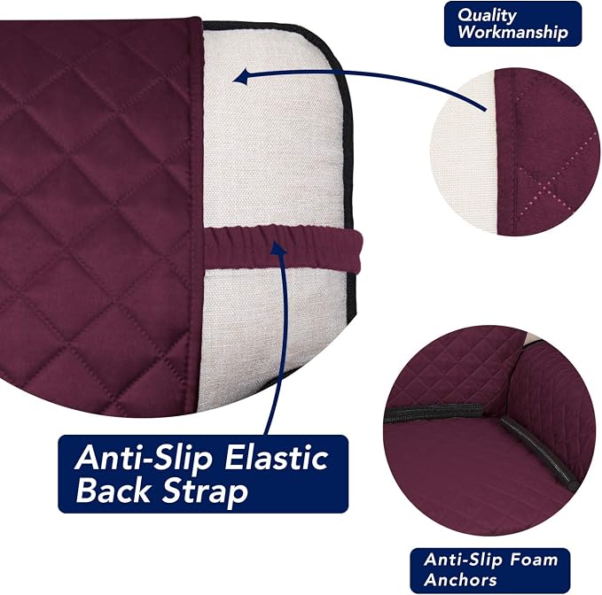 PureFit Reversible Quilted Couch Covers - Image 3