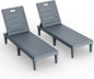 Devoko Outdoor Chaise Lounge Chair Set of 2 by DEVOKO
