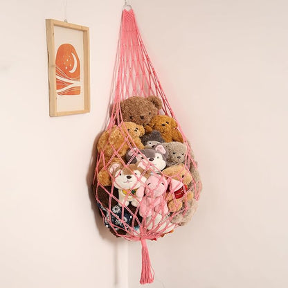 Amdermi Novel Stuffed Animal Hammock Corner Hanging Net by Amdermi