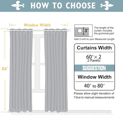 ChrisDowa 100% Blackout Curtains - Image 6