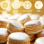 Nomeca Edible Glitter for Drinks Cakes, 8 grams Food Grade Luster Dust Sprinkles Glitter for Cake Decorations, DIY Cocktails, Beverages & Cake Decorating, Dessert Cake Topper (6-Sparkle White)