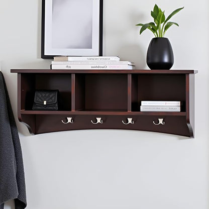 Shaker Cottage Wall-Mounted Coat Rack - Image 6