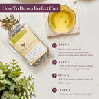 Loose Leaf Tea Sampler – 5 Caffeinated Blends Including Creme Brulee Earl Grey, Peach Oolong, Citrus Mint, Pecan and Floral Black – 75 to 100 Cups – Handcrafted in USA – Plum Deluxe