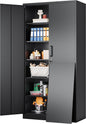 SISESOL Wide & Deep Metal Storage Cabinet by SISESOL