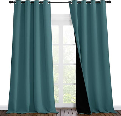NICETOWN 100% Blackout Blinds, Laundry Room Decor Window Treatment Curtains by NICETOWN