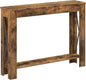 YATINEY Farmhouse Console Table, 39.4'' Small Narrow Entryway Table, Wood Couch by Yatiney