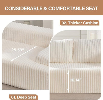 Modular Sectional Sofa Couches L-Shape Couch - Image 6
