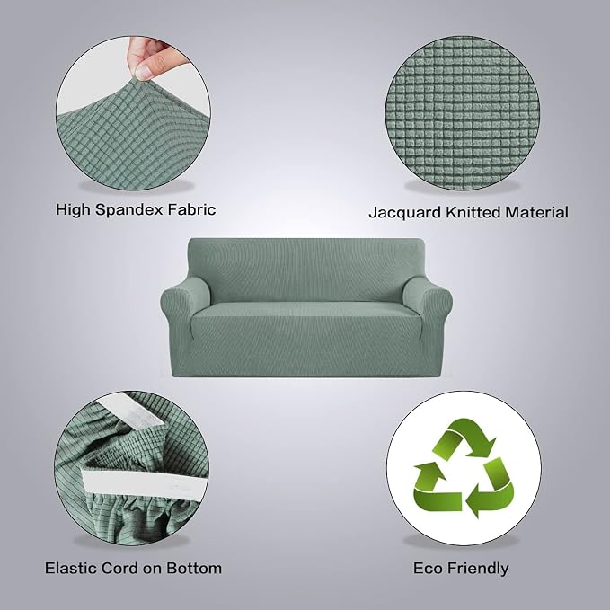 H.VERSAILTEX Stretch Extra Large Sofa Covers Sofa Slipcovers - Image 4