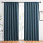 NICETOWN 2 Panels Blackout Curtains, Rod Pocket Thermal Insulated Drapes 84 by NICETOWN
