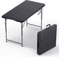 4 Feet Foldable Table Adjustable Height by OurModernSpace