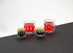 JoyJolt Mickey Pants and Minnie Skirt 3D 2oz Espresso Cups. Double Walled Espresso Glasses (2pc) Small Double Wall Glass Coffee Cups. Demitasse Cups, Espresso Measuring Cup or Liqueur Shot Glasses