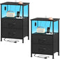 Somdot Nightstands Set of 2, End Tables by Somdot