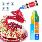 Food Coloring Gel Cake Decorating Set - Jelife 10 Colors Gel Based Edible Food Color Easter Egg Dye Kit Concentrated Neon Icing Colors for Kids Baking Macaron Frosting Fondant Cookie (6ml/Bottles)