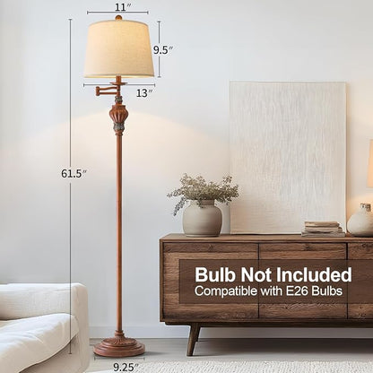 G-SAFAVA 61" Vintage Floor Lamp - Image 6