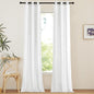 NICETOWN Linen Curtains 96 inches Long by NICETOWN