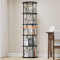 ALLSTAND 5 Tier Rotating Bookshelf, 360 ° Display Stackable Spinning Bookshelf by ALLSTAND