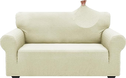 ZNSAYOTX 1 Piece Jacquard Couch Covers by ZNSAYOTX