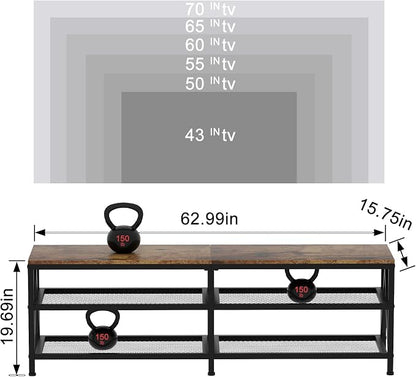 TV Stand for TVs up to 70 Inch, Entertainment Center for Living Room - Image 4