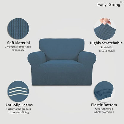 Easy-Going Stretch Oversized Chair Slipcover - Image 3