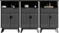 Fatmok Buffet Cabinet with Storage Set od 3, Wood Buffet Sideboard Console Table by Fatmok