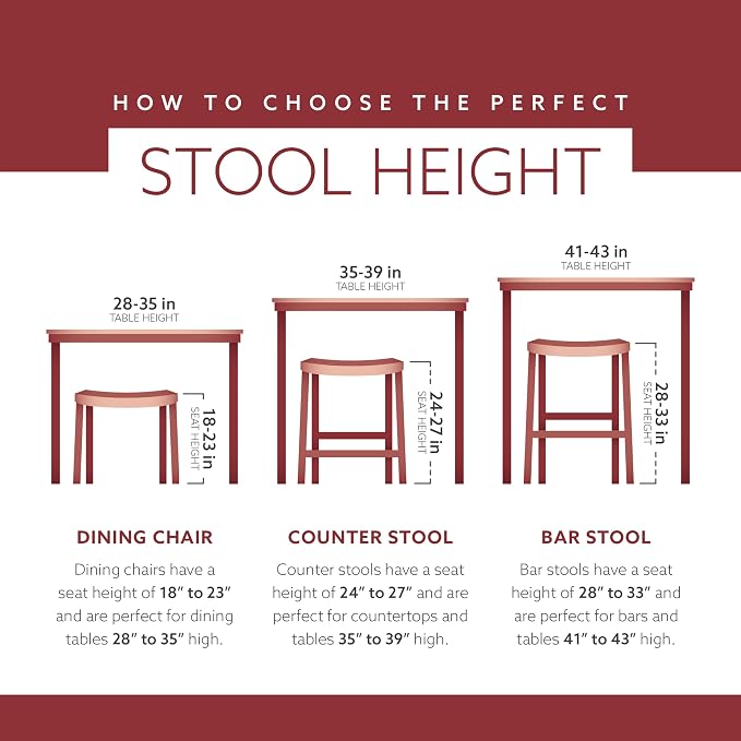 Linon Maya Brown Counter Stool - Image 6