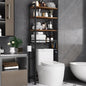 Kalrin Over-The-Toilet Storage Rack, 4-Tier Bathroom Organizer Shelf Over Toilet by Kalrin