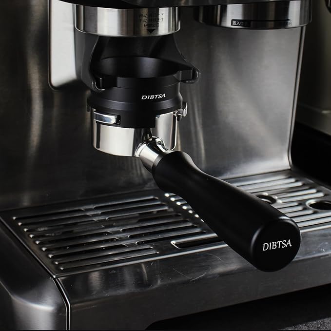 Espresso Dosing Funnel Compatible with Breville/Sage 54mm Portafilter, Aluminum Alloy, Black