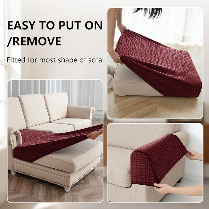 UNBBRRL Stretch Couch Cushion Cover - Image 4