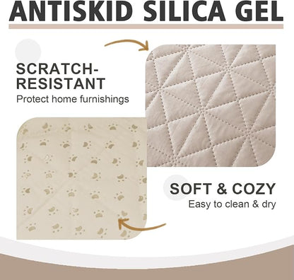 Ameritex Sofa Cover Waterproof for Seats Couch Cover for Dogs Pet Couch Cover - Image 4