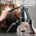 Flair GO: Portable, Collapsible Lever Espresso Machine with Pod Brewing (Pods Model)