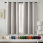 MIULEE Blackout Curtains for Bedroom 2 Panels 40 x 54 Inch Long Cobblestone | by MIULEE