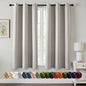 MIULEE Blackout Curtains for Bedroom 2 Panels 40 x 63 Inch Long Cobblestone | by MIULEE