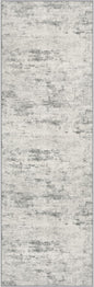 2x5 Washable Runner Rug：Modern Abstract Kitchen Soft Carpet Gray | by FXRHLP