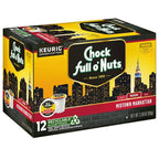 Chock Full o'Nuts Midtown Manhattan Coffee, Compatible with K-Cup Pods, 12 CT (Pack of 3)