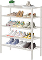 ROMGUAR CRAFT 5 Tier Bamboo Shoe Rack by ROMGUAR+CRAFT