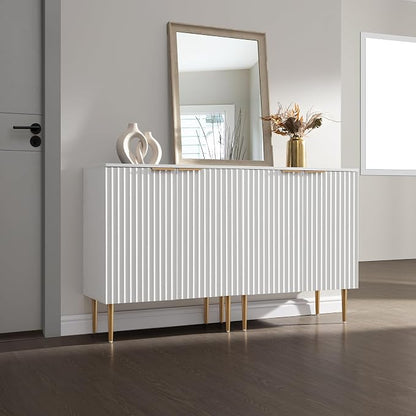 SICOTAS 57" Modern Sideboard Buffet Cabinet - Image 7