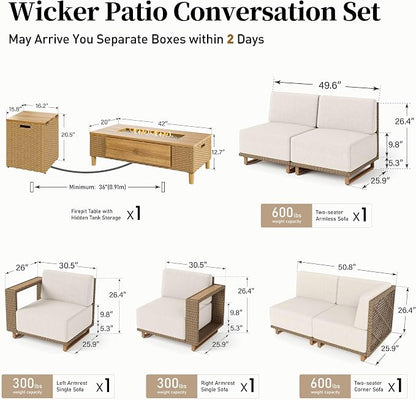 SUNSHINE VALLEY Patio Furniture Set - Image 6